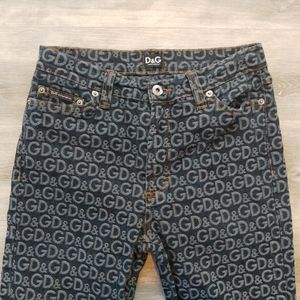 Vintage Dolce Gabbana Monogram Jeans 